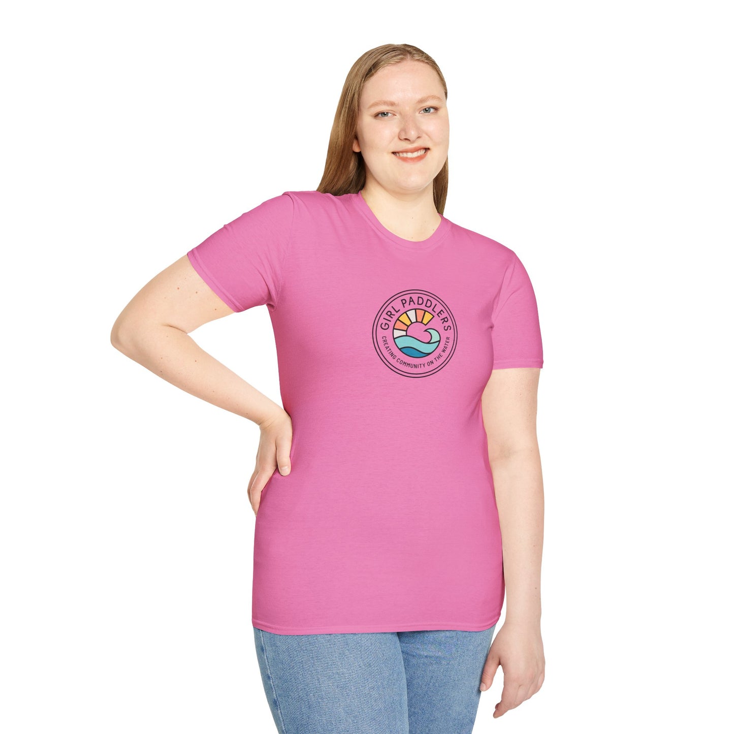 Girl Paddlers Unisex Softstyle T-Shirt