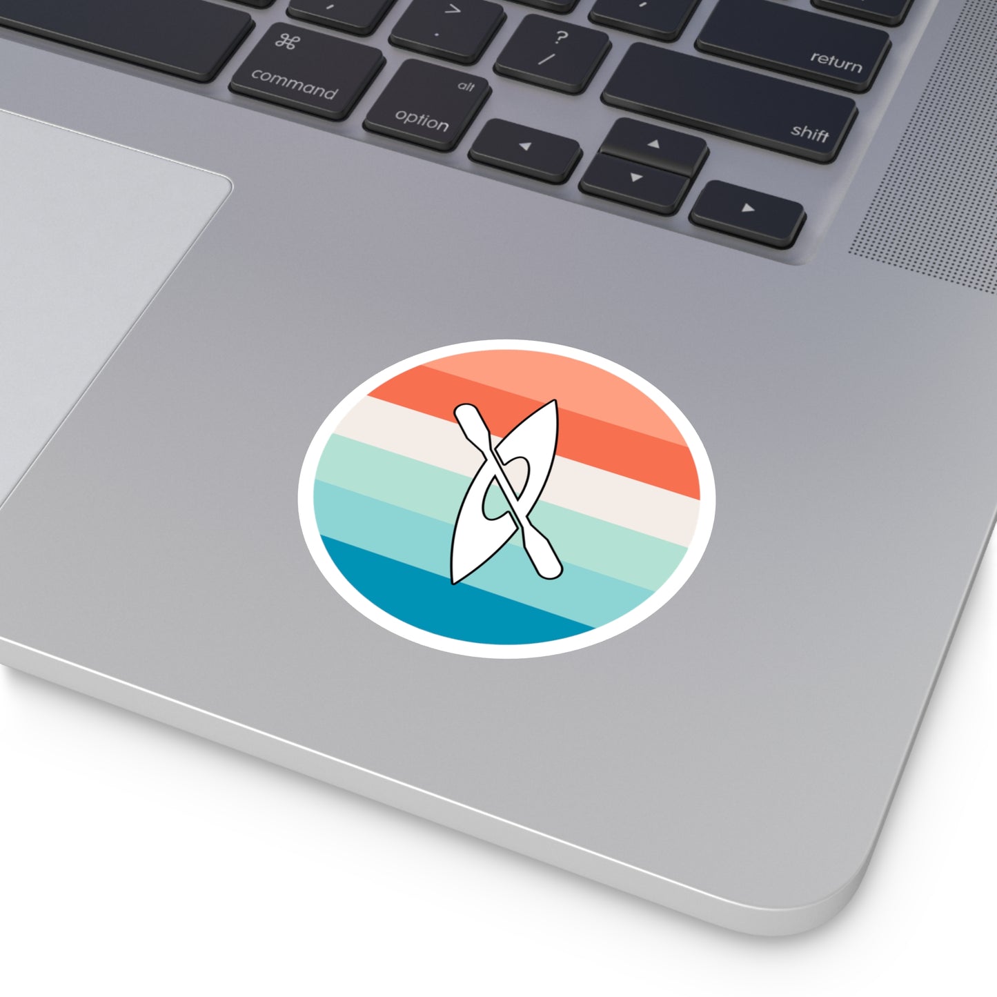 Multicolor Kayaking Sticker, Indoor\Outdoor