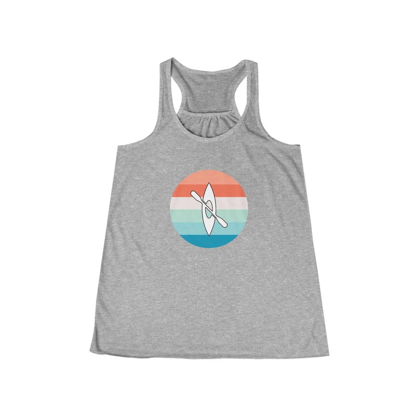 Multicolor Kayaking Jersey Tank Top