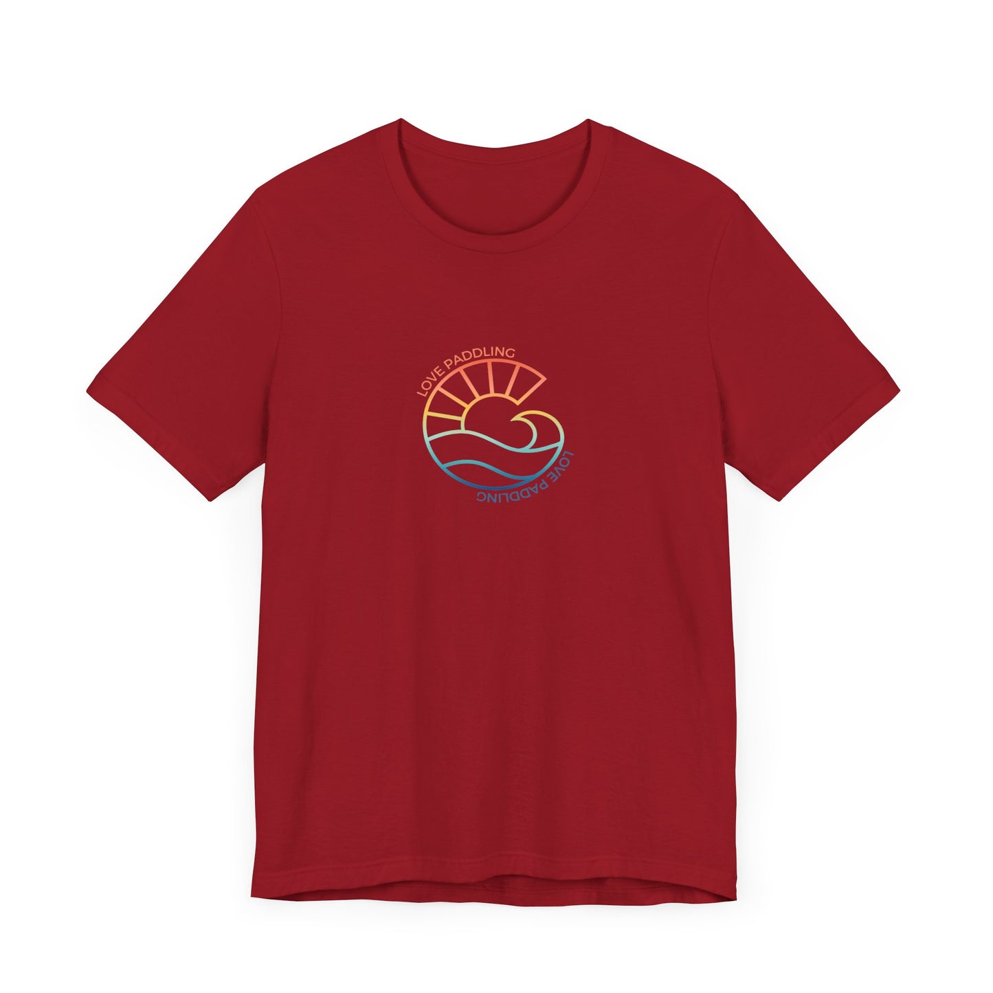 Love Paddling. Jersey Short Sleeve Tee