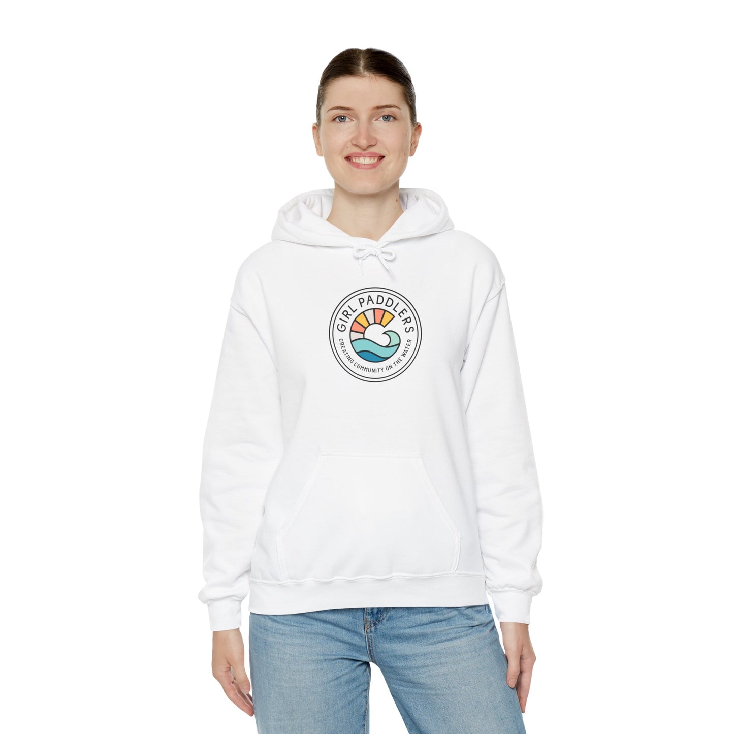 Girl Paddlers Unisex Heavy Blend Hooded Sweatshirt
