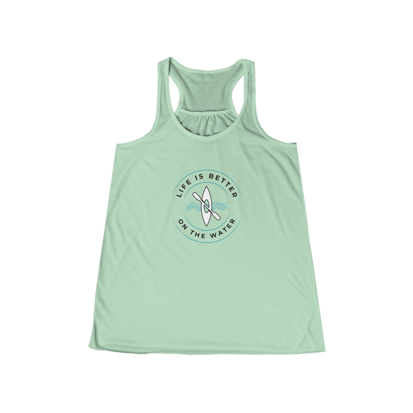 Life Is Better On The Water Kayak Jersey Tank Top