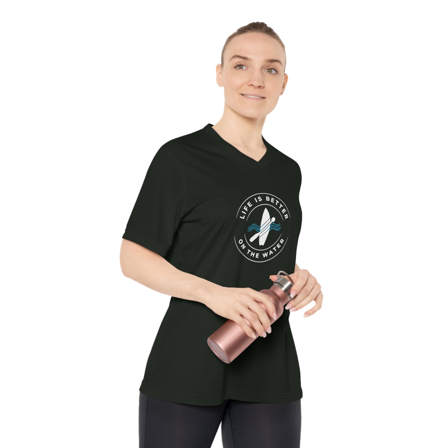 Life Is Better On The Water Paddleboard Performance Tee