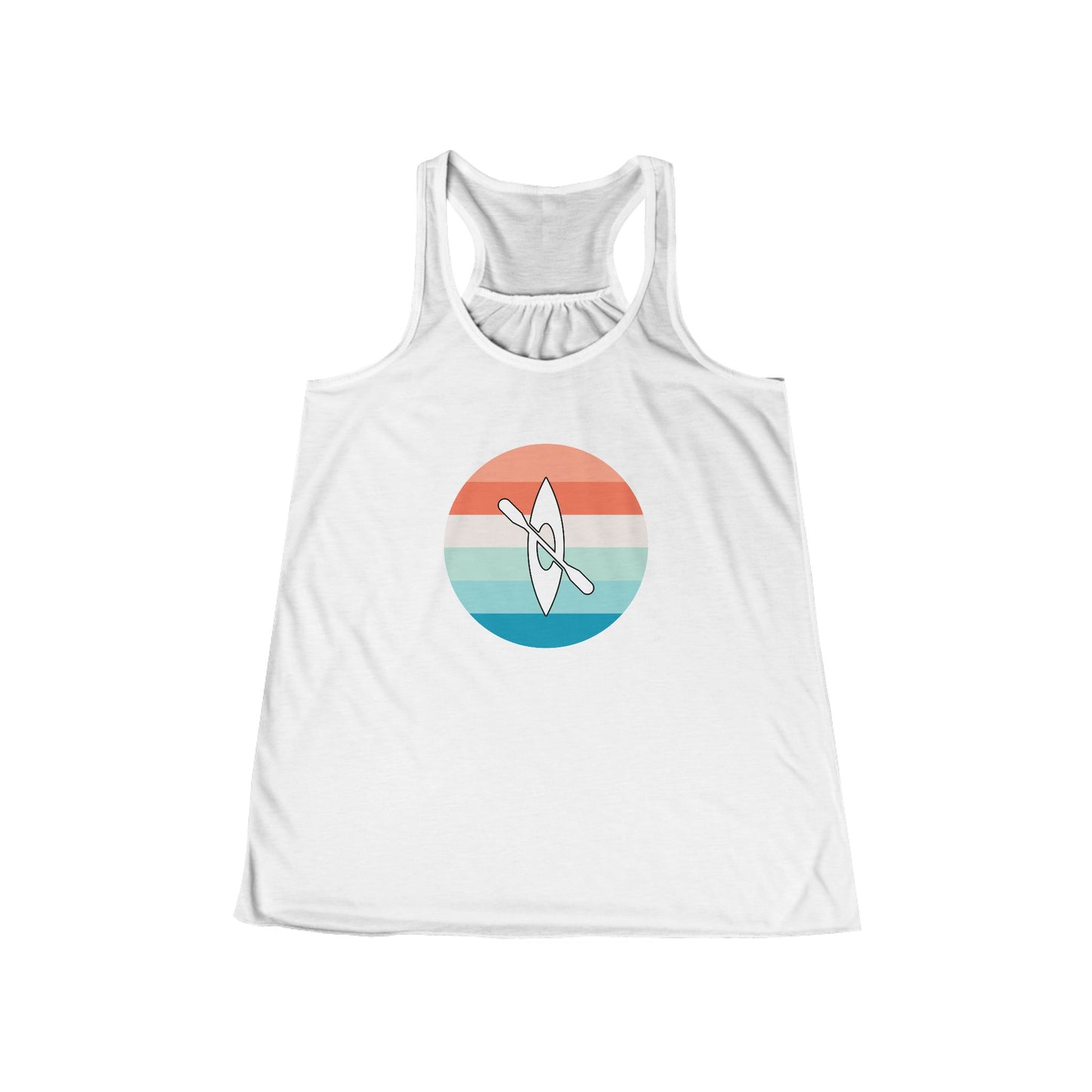 Multicolor Kayaking Jersey Tank Top