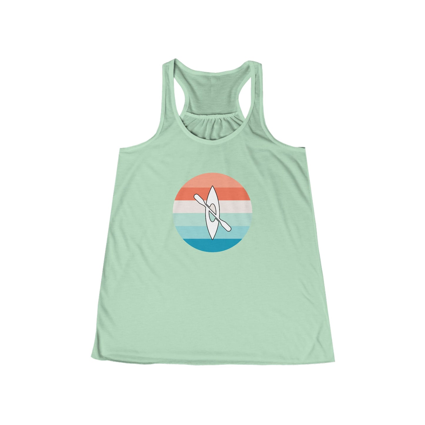 Multicolor Kayaking Jersey Tank Top