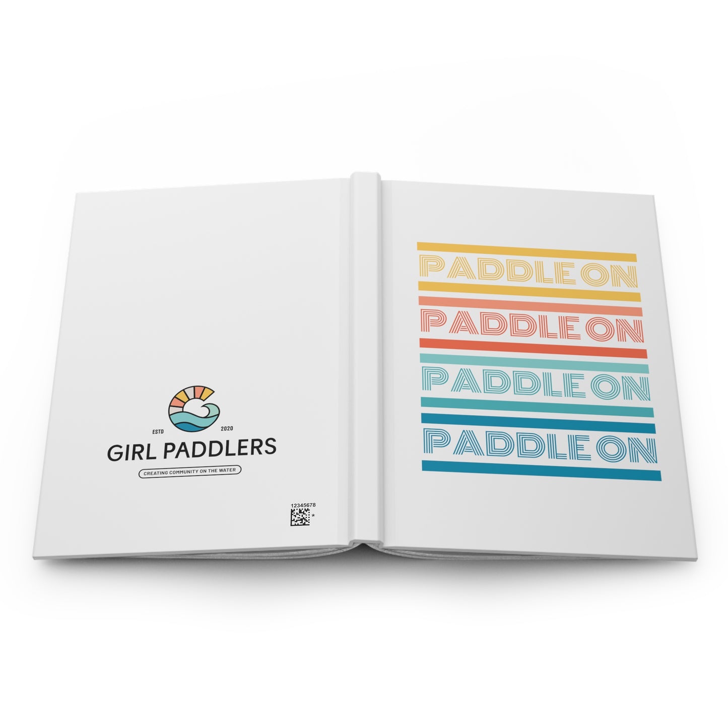 Paddle On Hardcover Matte Paddle Journal