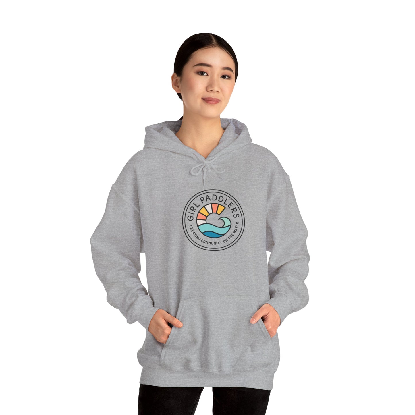 Girl Paddlers Unisex Heavy Blend Hooded Sweatshirt
