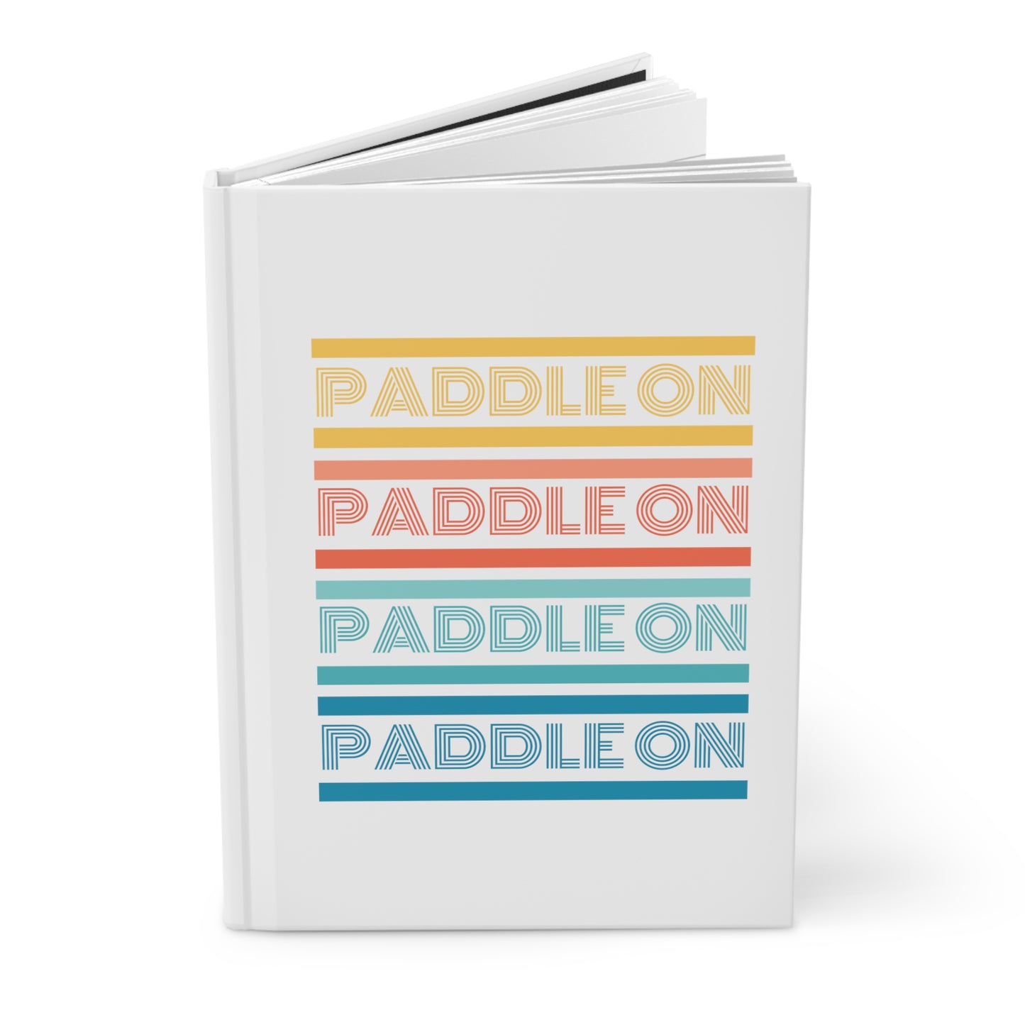 Paddle On Hardcover Matte Paddle Journal