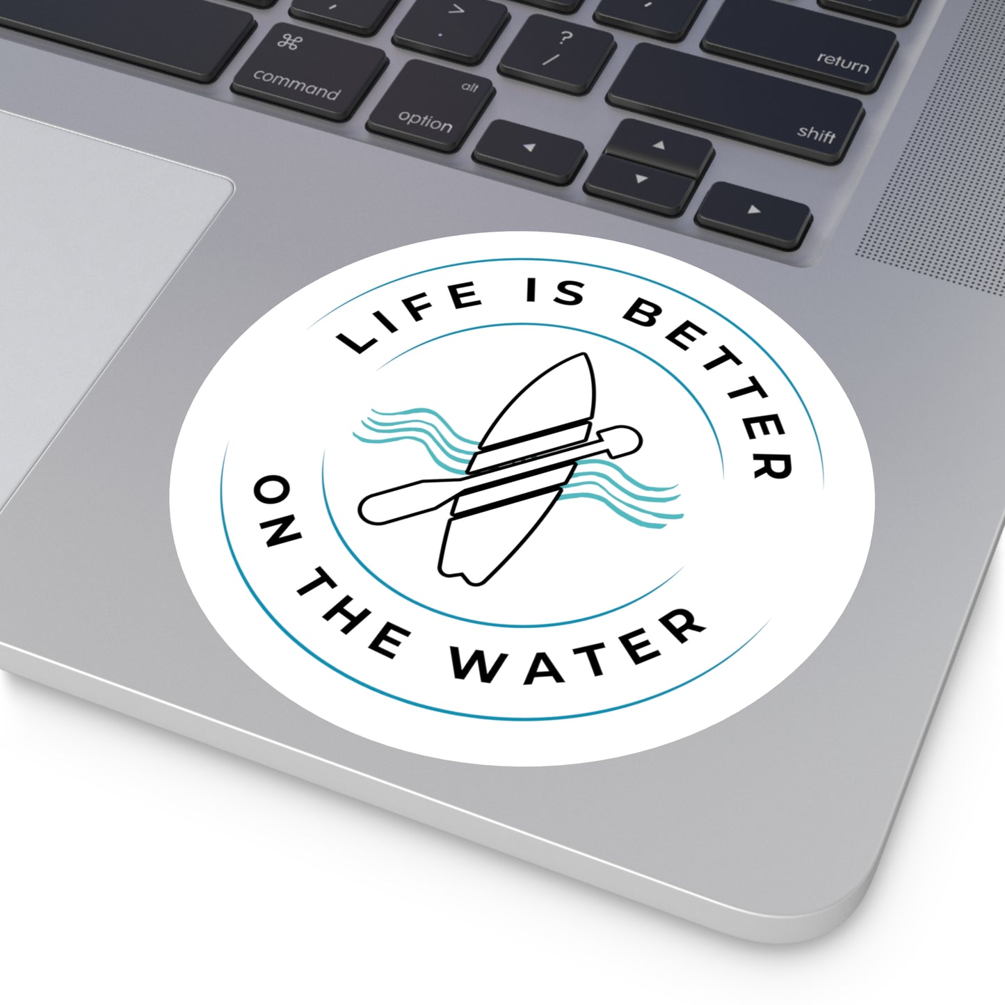 Life Is Better On The Water Paddleboard Sticker, Indoor\Outdoor