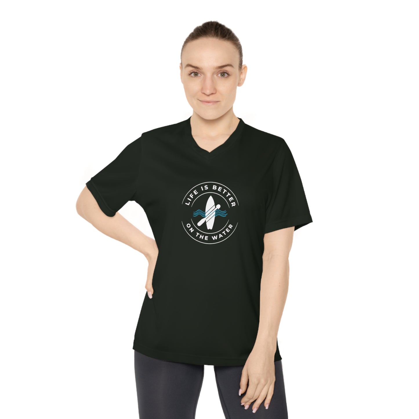 Life Is Better On The Water Paddleboard Performance Tee