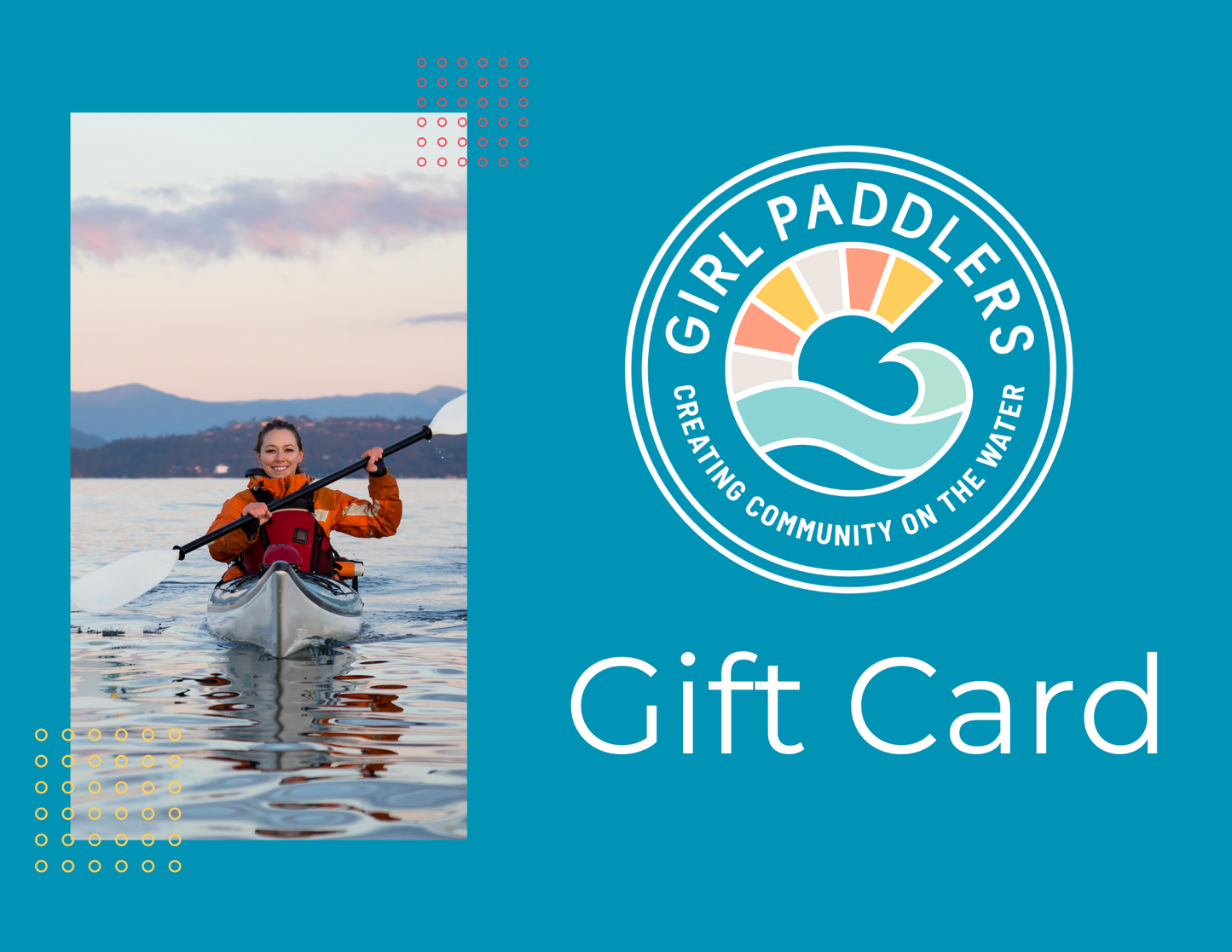 Girl Paddlers Gift Card