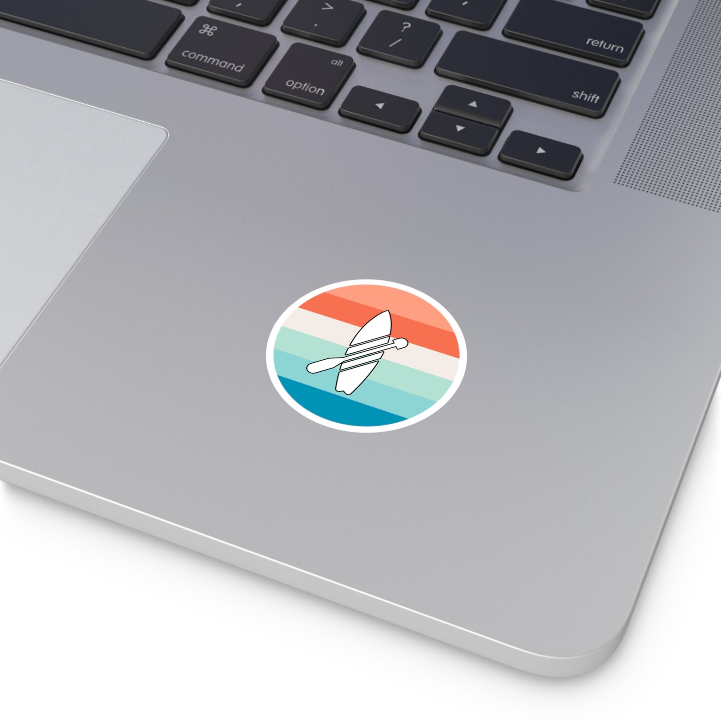 Multicolor Paddleboarding Sticker, Indoor\Outdoor