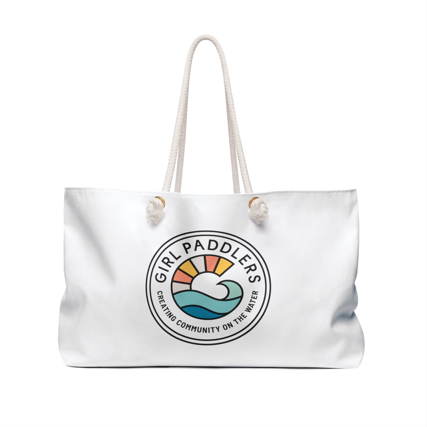 Girl Paddlers Weekender Tote Bag