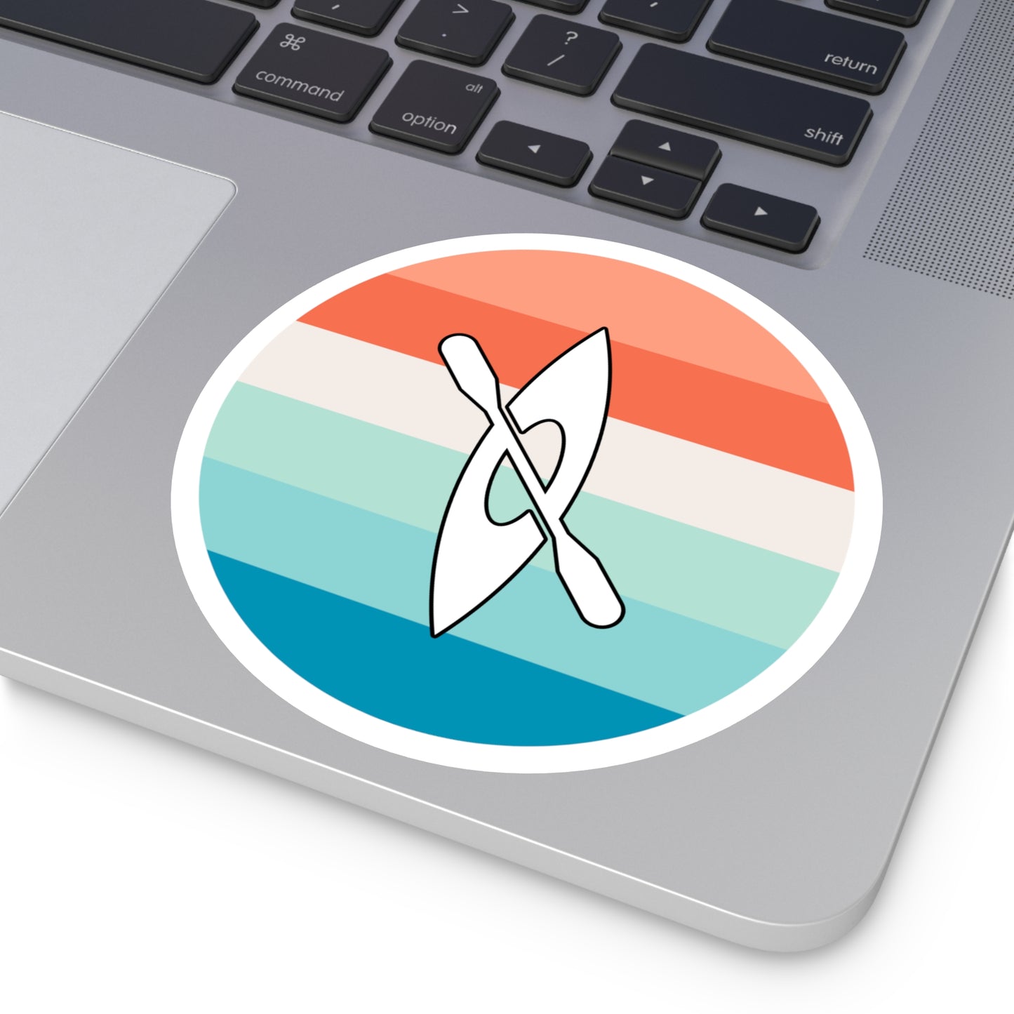 Multicolor Kayaking Sticker, Indoor\Outdoor