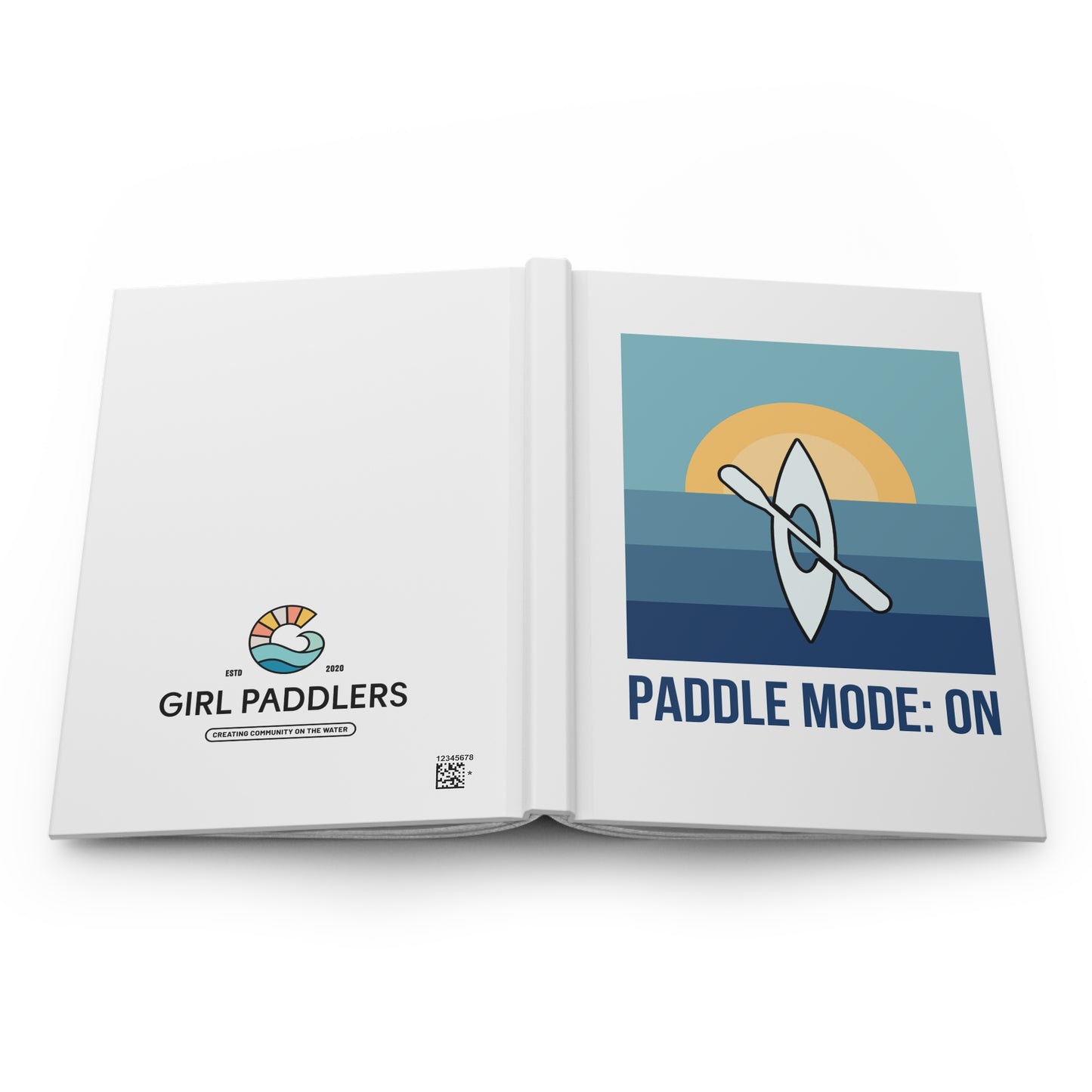Paddle Mode: On Hardcover Kayak Journal