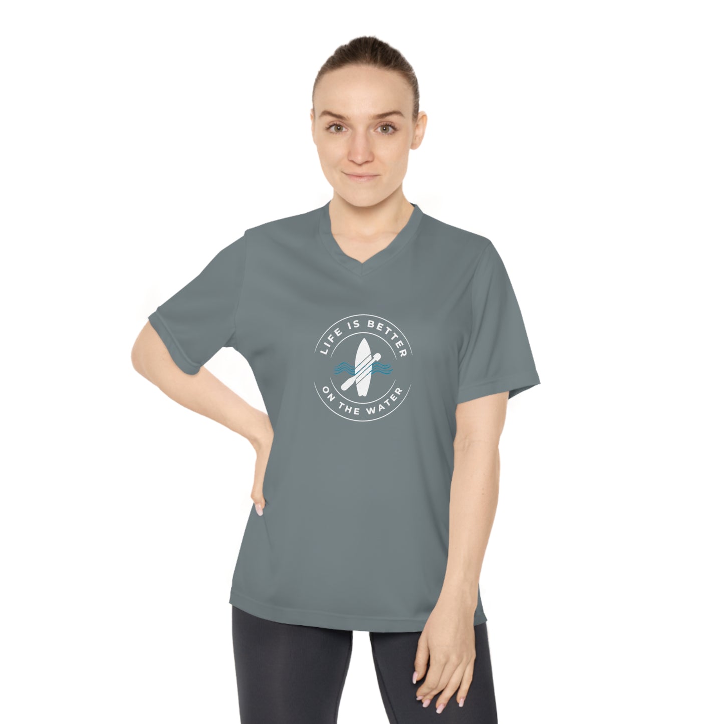 Life Is Better On The Water Paddleboard Performance Tee