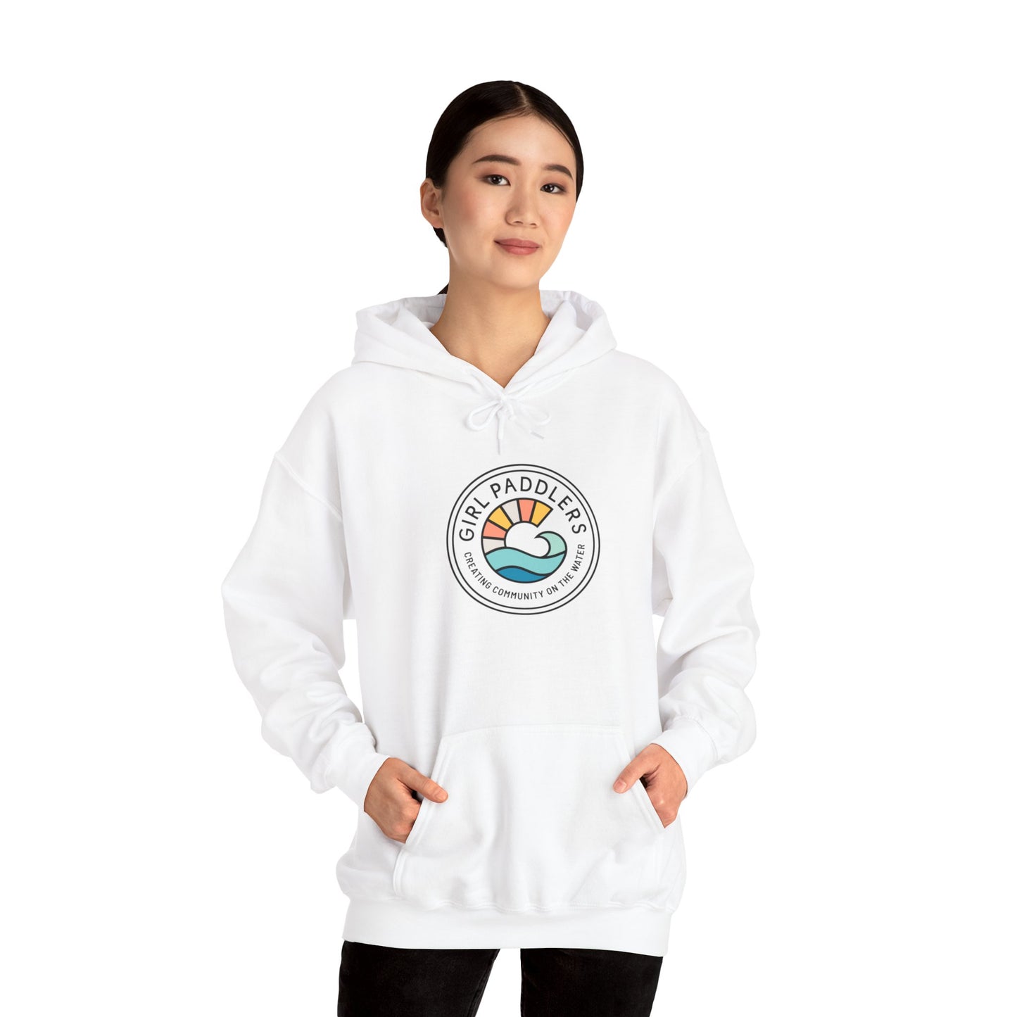 Girl Paddlers Unisex Heavy Blend Hooded Sweatshirt