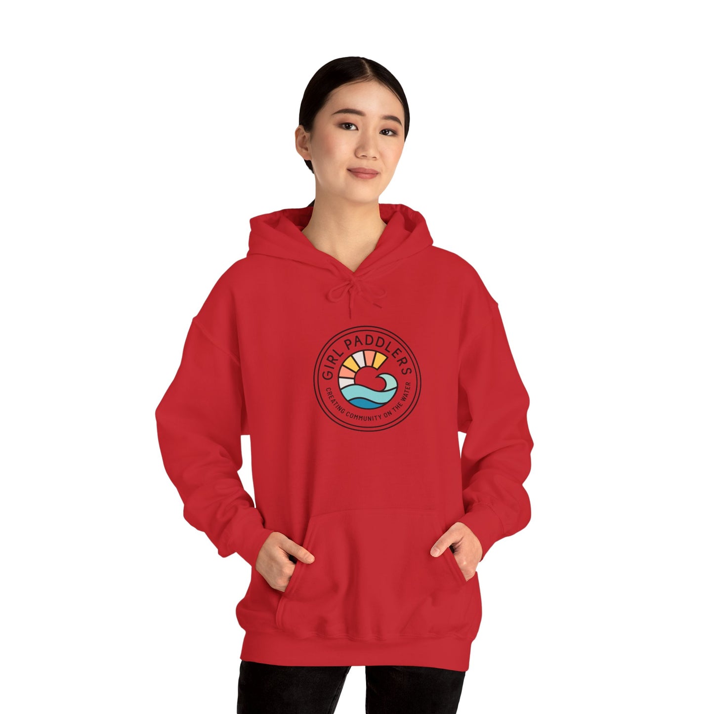 Girl Paddlers Unisex Heavy Blend Hooded Sweatshirt