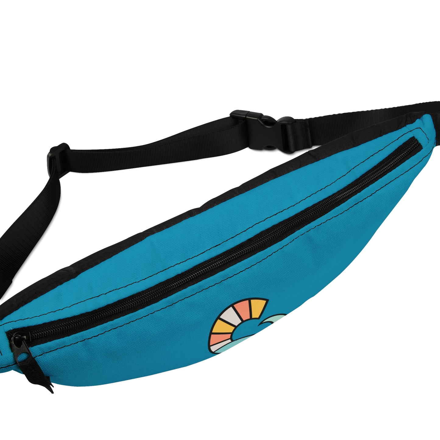 Blue Monogram Fanny Pack