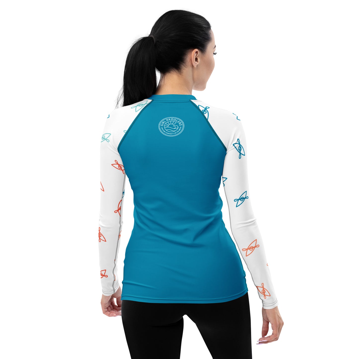 Blue Kayak Icon Women's Rash Guard