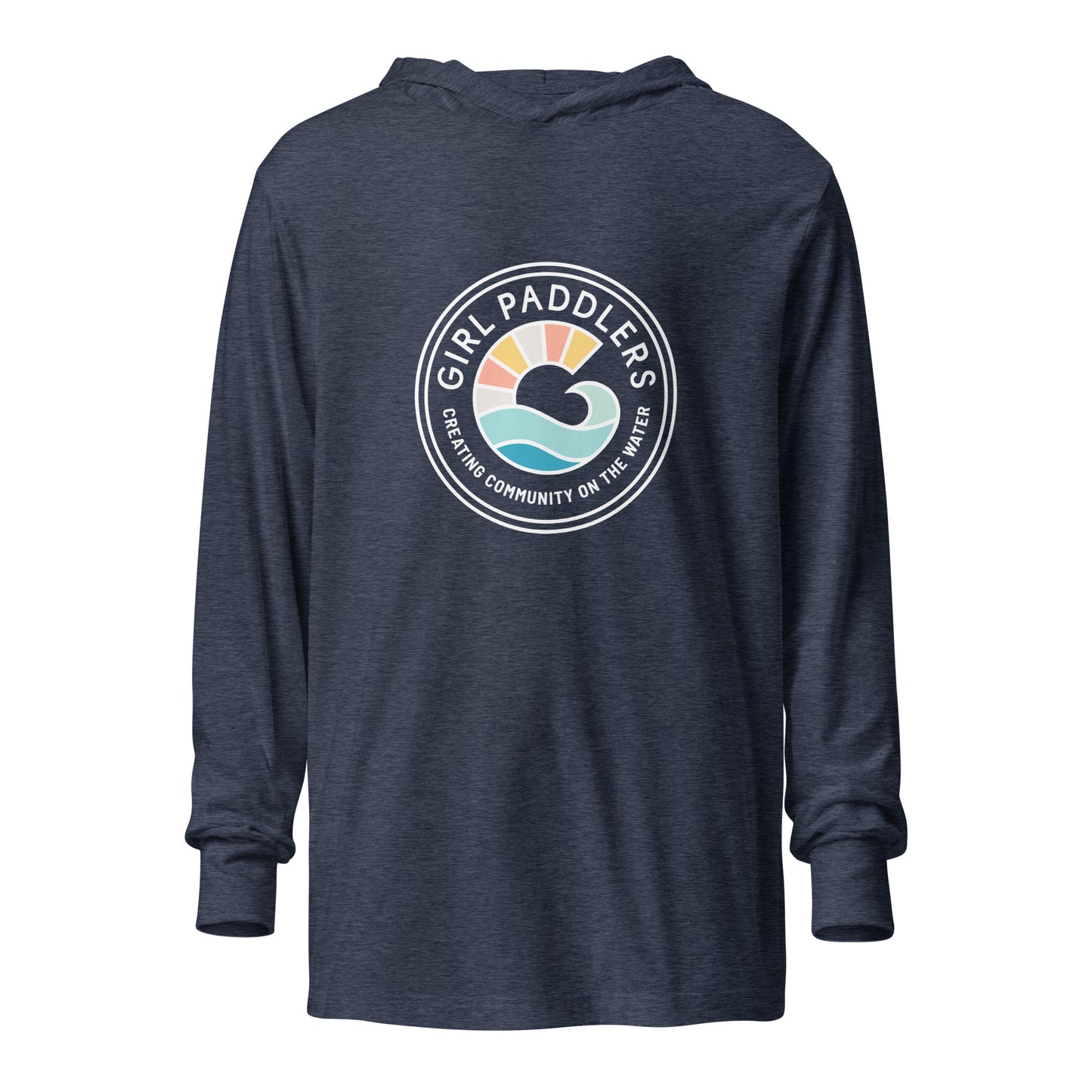 Girl Paddlers Solid Logo long-sleeve tee (Lightweight)