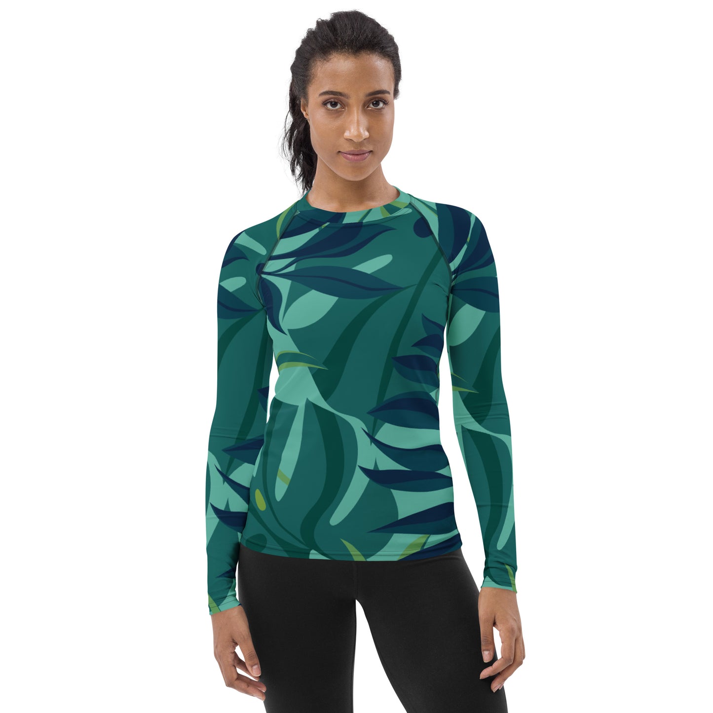 Tropical Women's Rash Guard