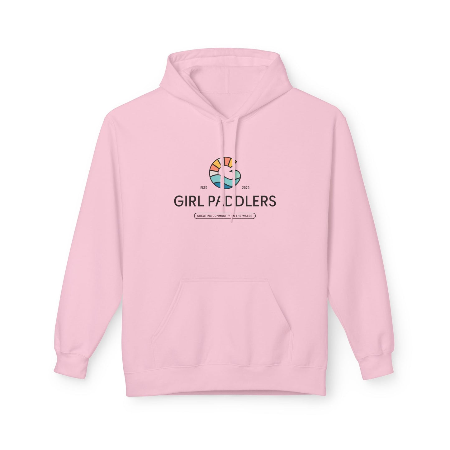 Girl Paddlers Midweight Fleece Hoodie
