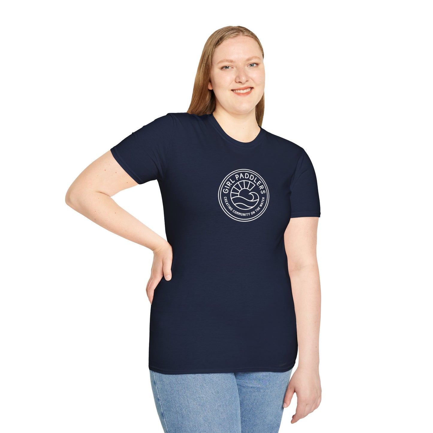 Girl Paddlers Unisex Softstyle T-Shirt