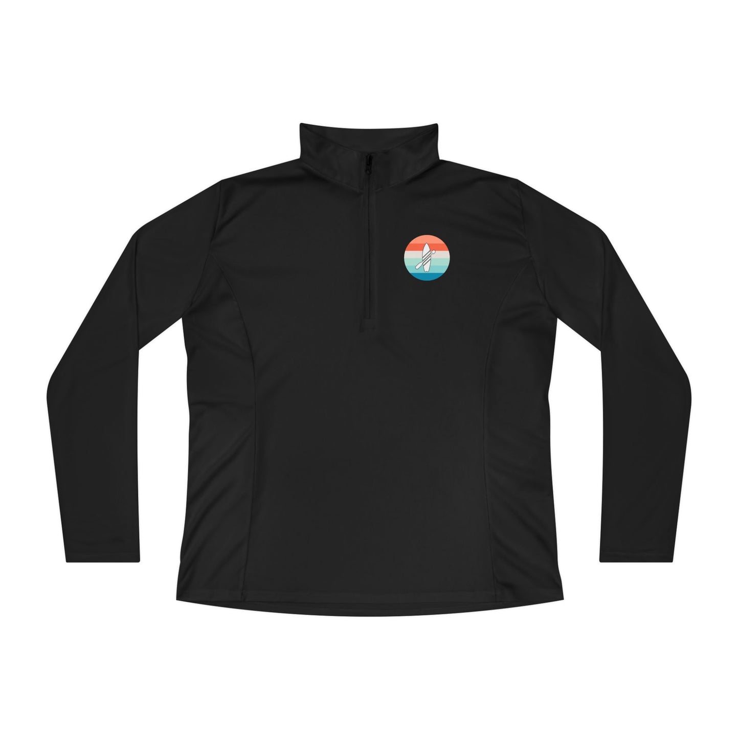 Multicolor Paddleboarding Women's Pullover