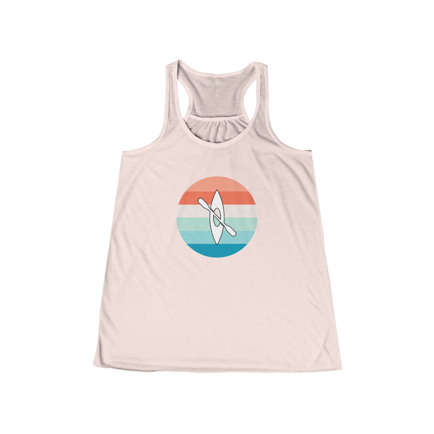 Multicolor Kayaking Jersey Tank Top
