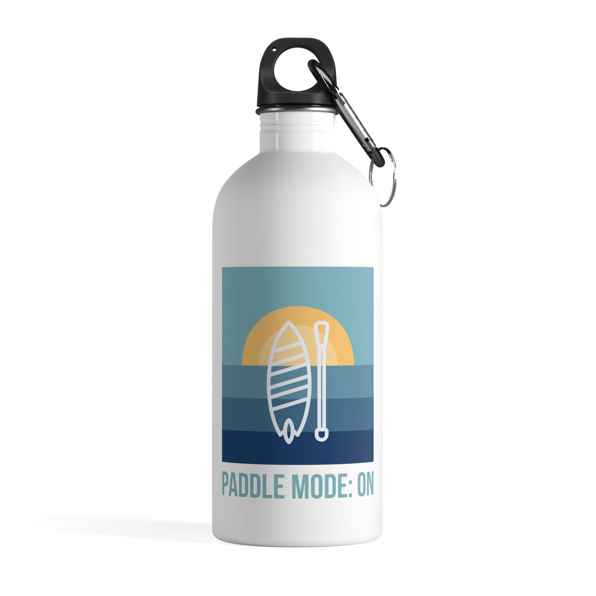 Paddle Mode SUP Paddle Mode: On! Stainless Steel Water Bottle – Girl Paddlers