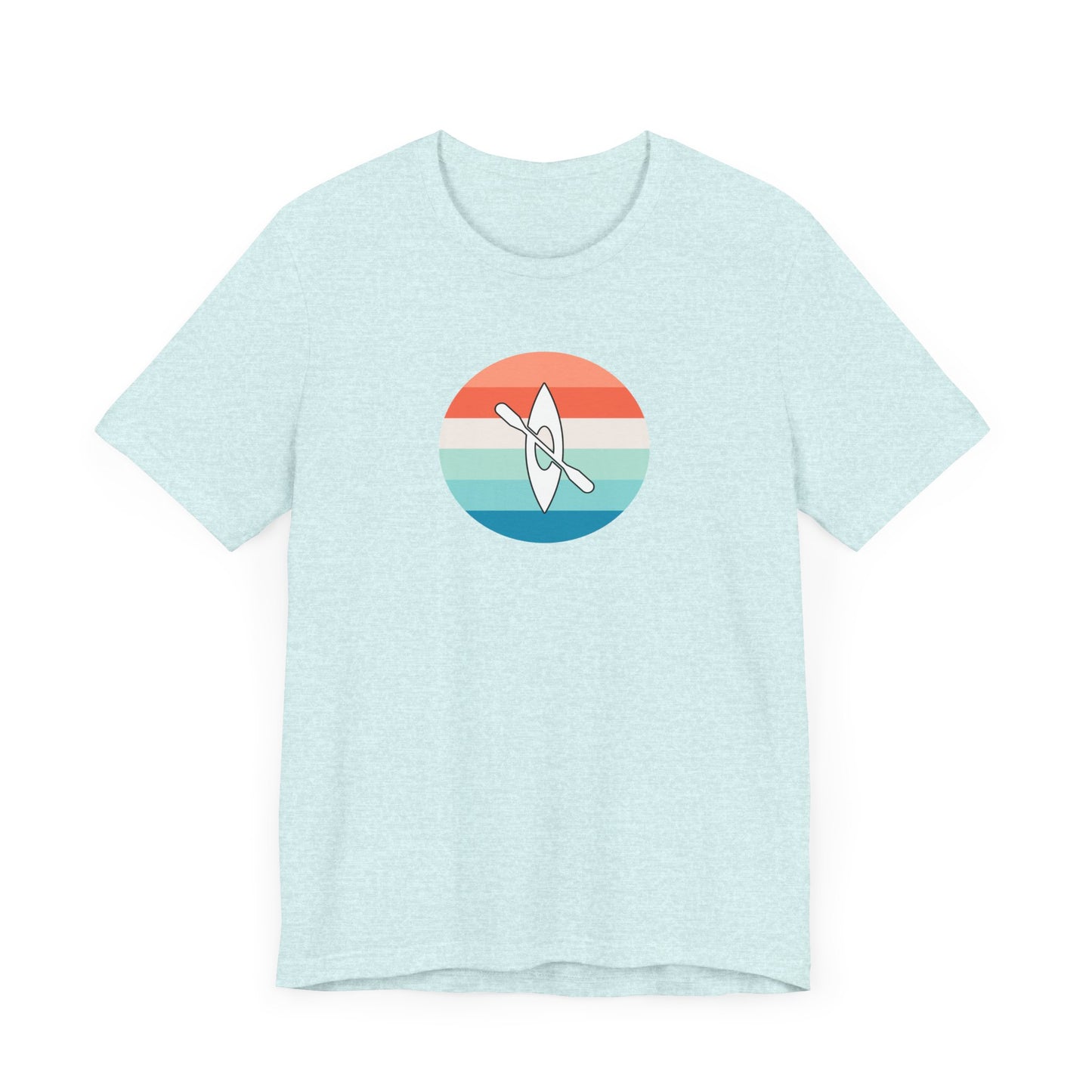 Multicolor Kayaking Jersey Short Sleeve Tee