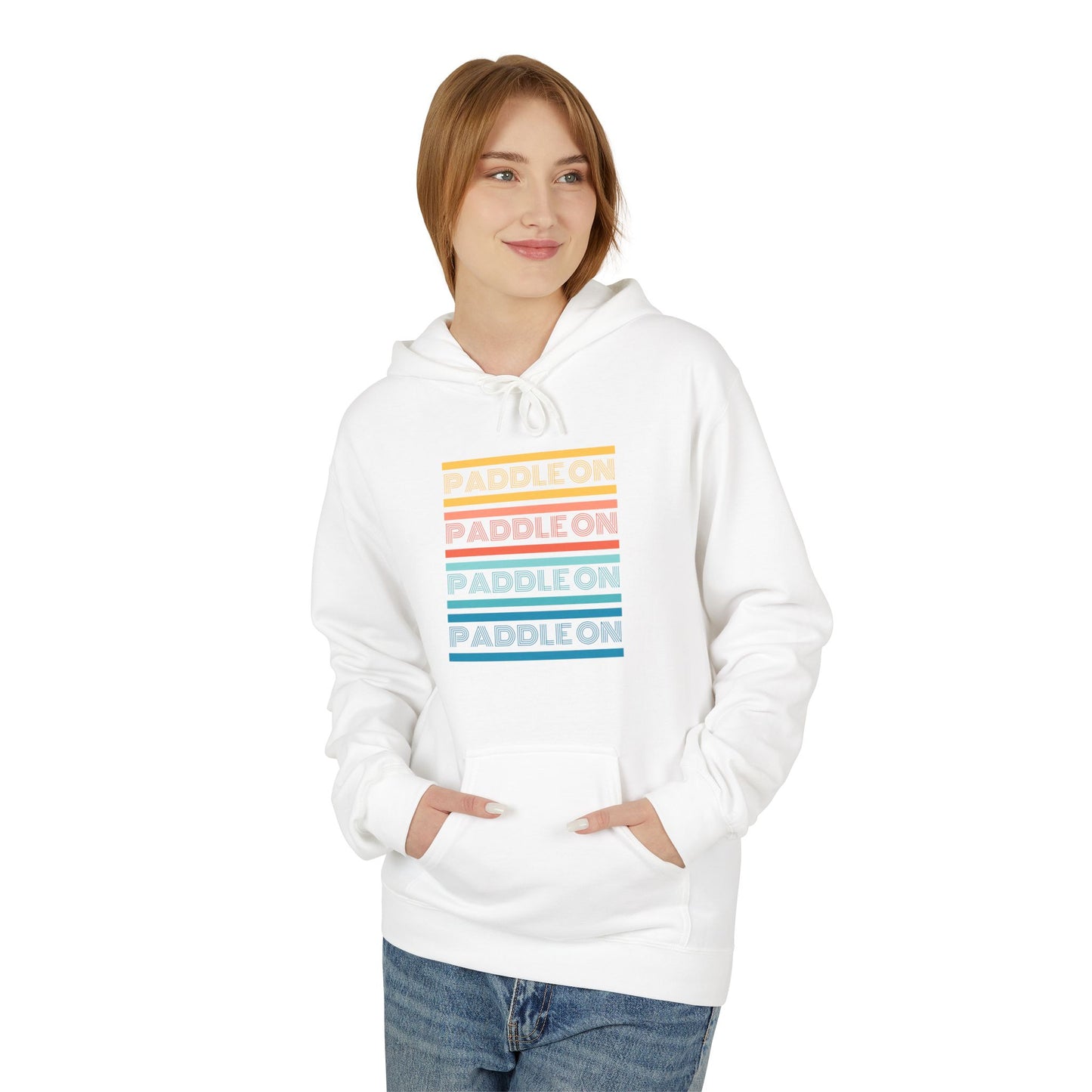 Paddle On Midweight Fleece Hoodie