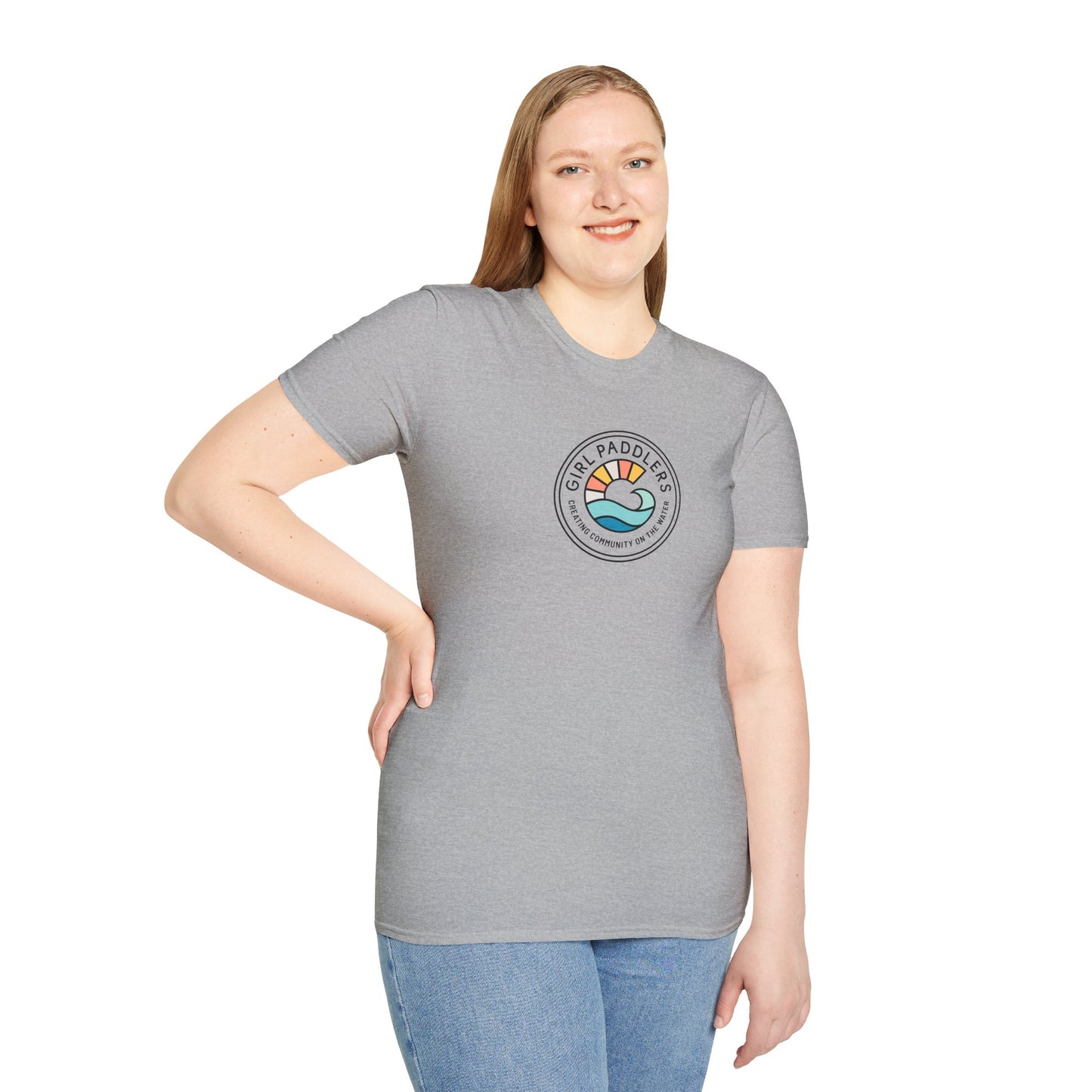 Girl Paddlers Unisex Softstyle T-Shirt