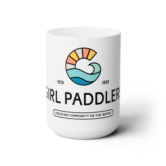 Girl Paddlers Ceramic Mug 15oz