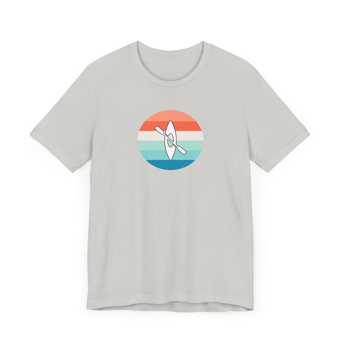 Multicolor Kayaking Jersey Short Sleeve Tee