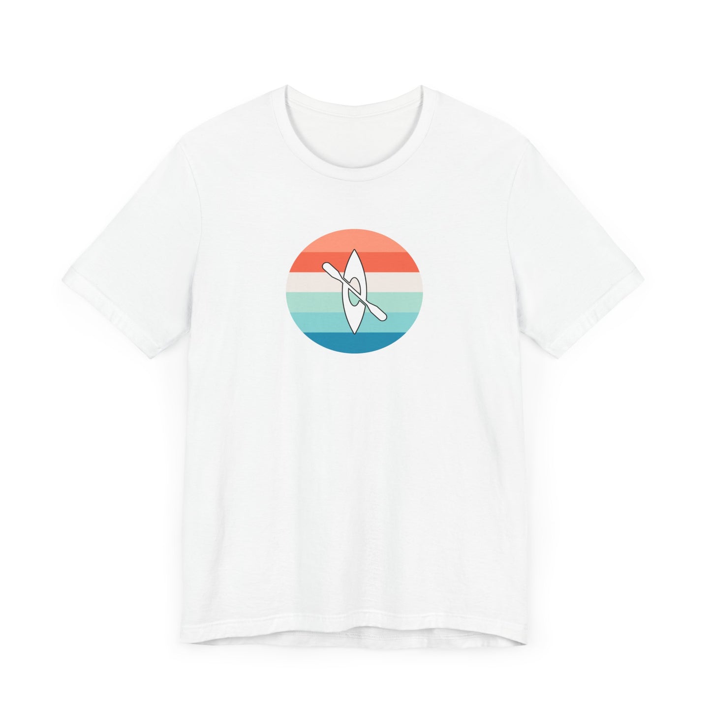 Multicolor Kayaking Jersey Short Sleeve Tee