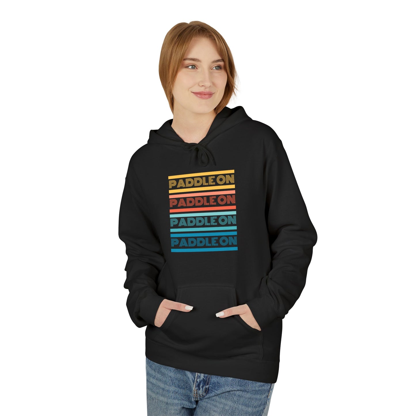 Paddle On Midweight Fleece Hoodie