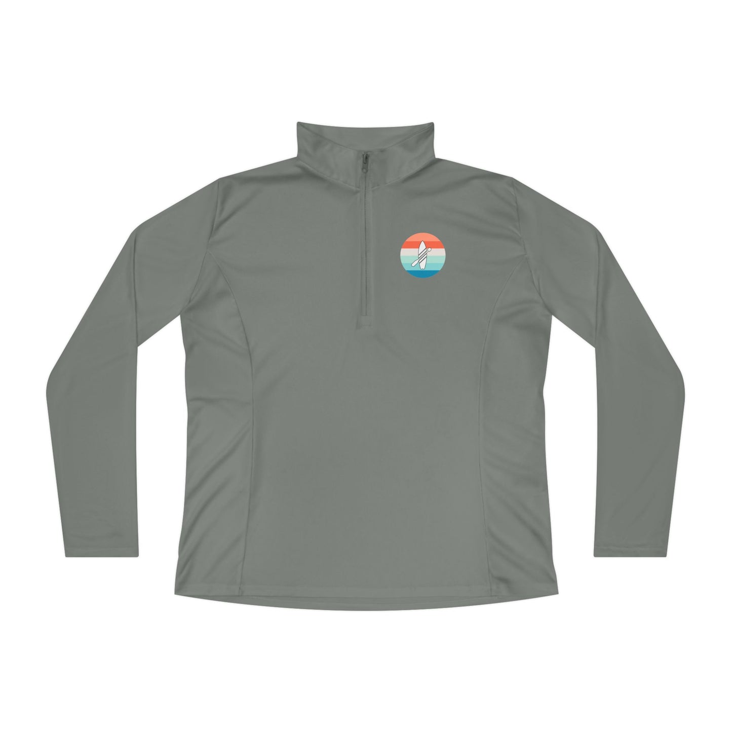 Multicolor Paddleboarding Women's Pullover