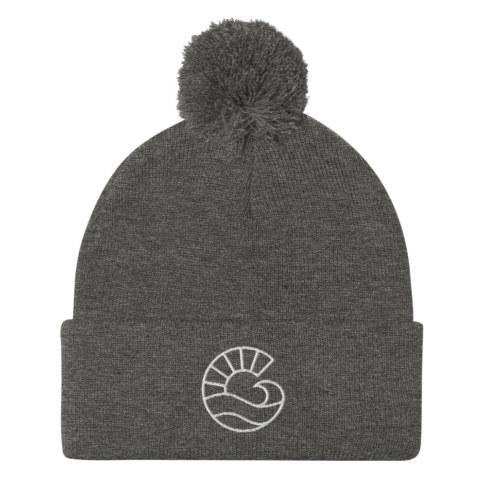 Girl Paddlers Pom-Pom Beanie
