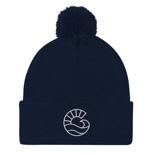 Girl Paddlers Pom-Pom Beanie
