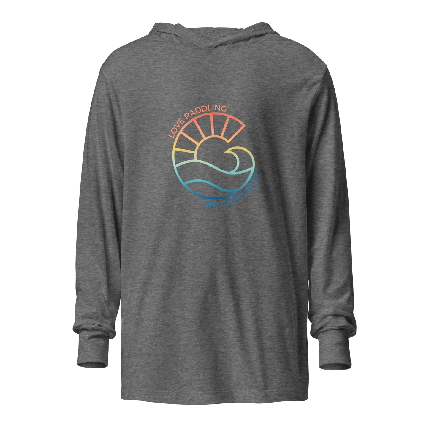 Love Paddling Hooded long-sleeve tee (Lightweight)